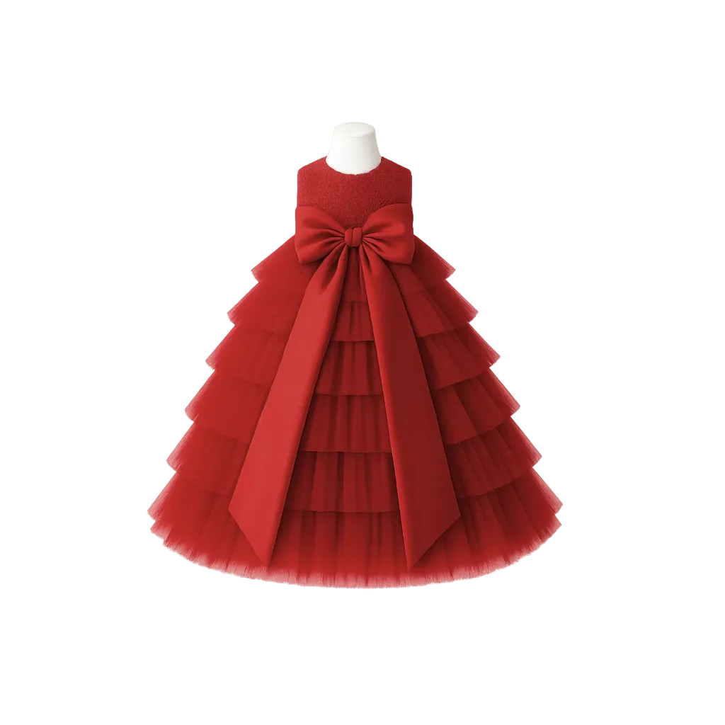 Prada's House Red Gown