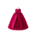 Prada's House Magenta Gown