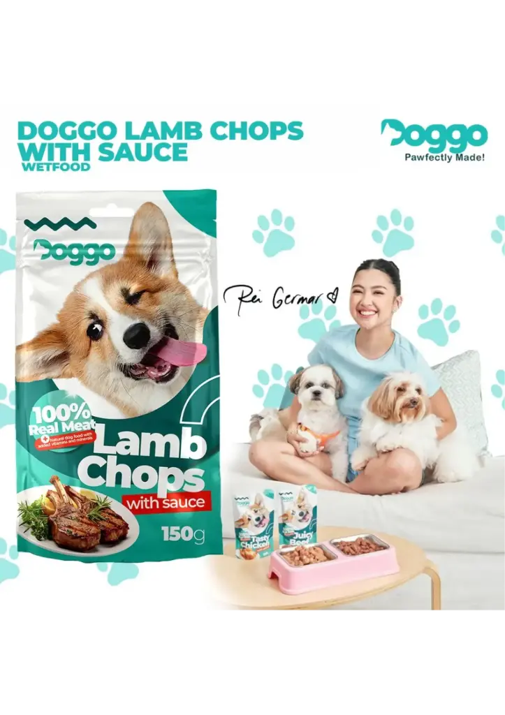 Doggo Lamb Chops with Sauce