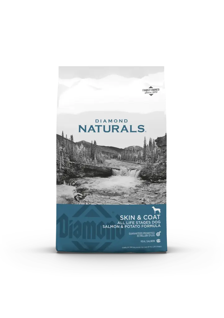 Diamond Naturals Skin & Coat All Life Stages Dog Formula Salmon & Potato 