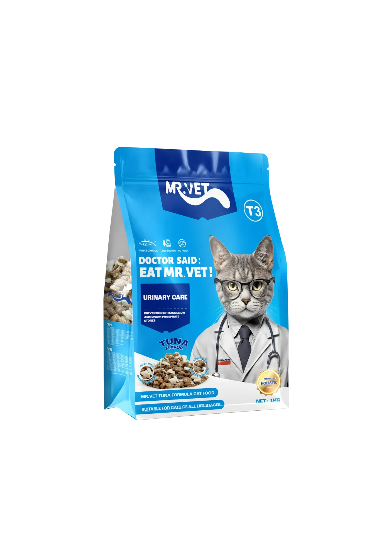 Mr. Vet T3 Holistic Urinary - 1kg
