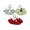 Posh Pets Ruffled Cape - Extra Small