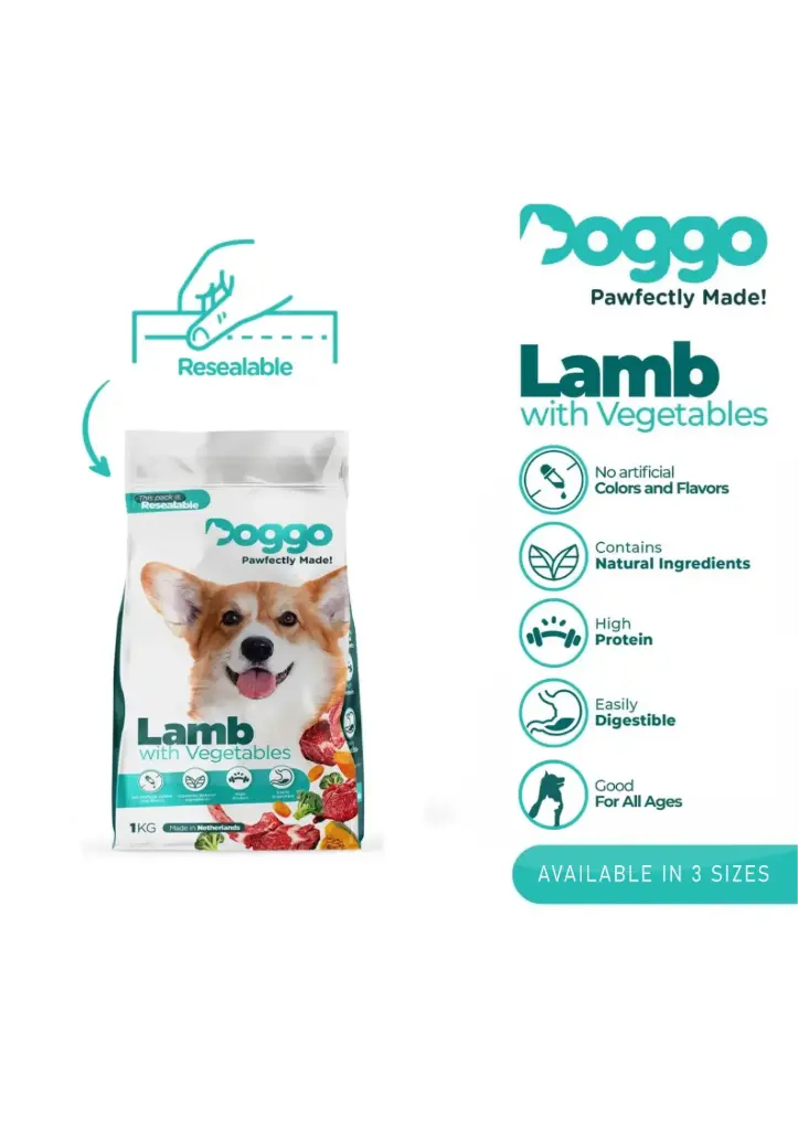 Doggo Lamb with Vegetables