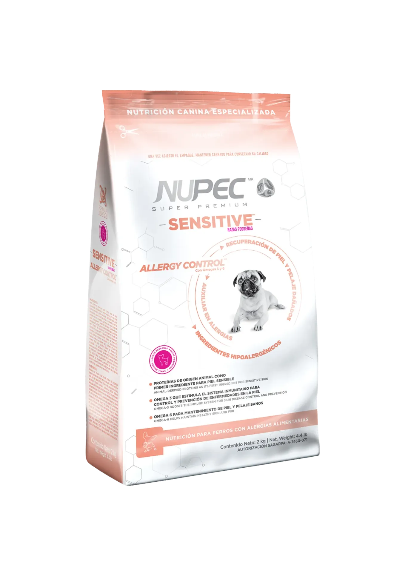 Nupec Sensitive Small Breed - 2kg