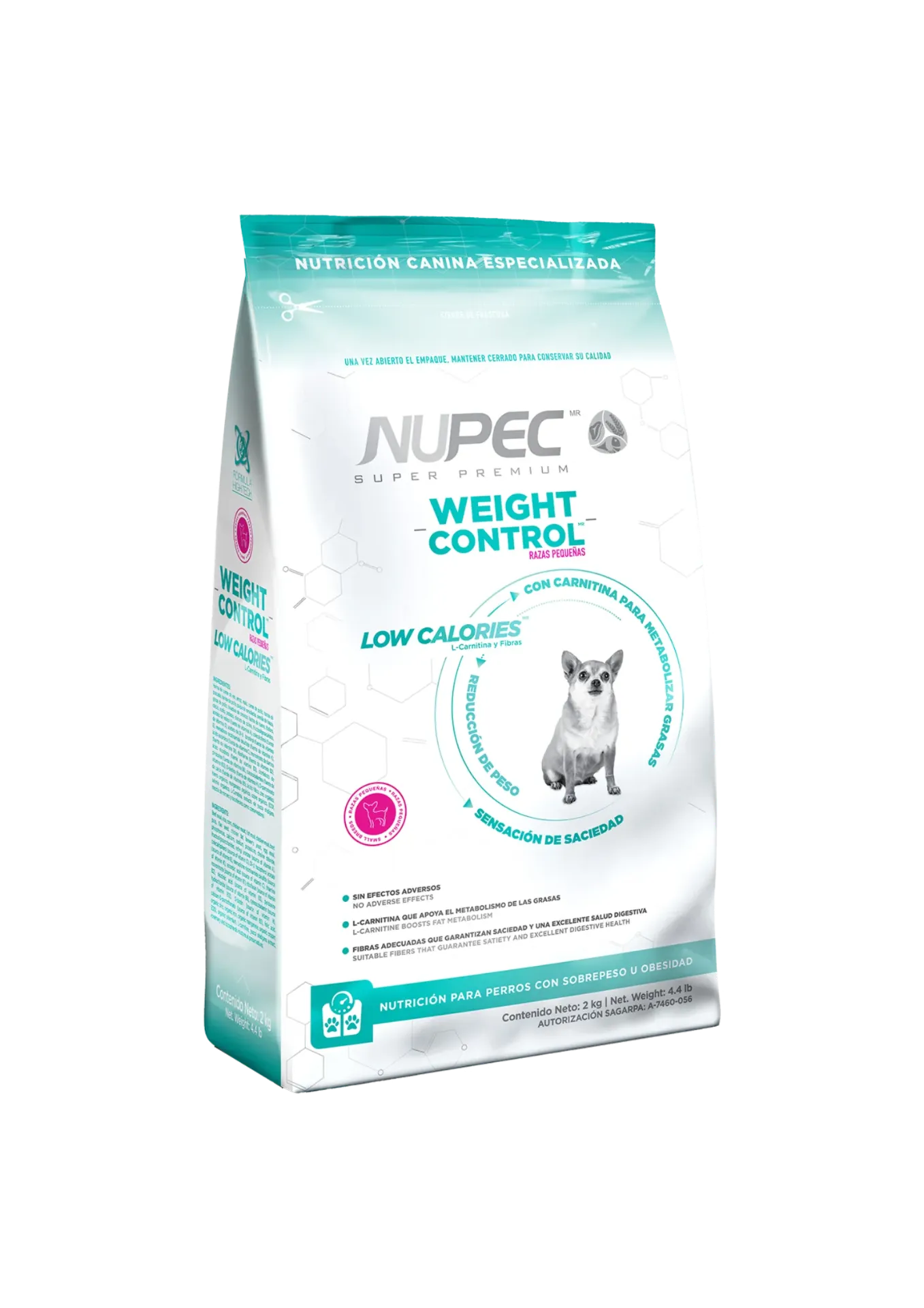 Nupec Weight Control Small Breed - 2kg