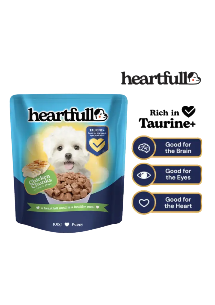 Heartfull Puppy Chunks In Gravy