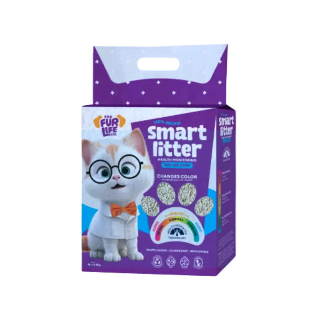 The Fur Life Smart pH Health Monitoring Tofu Cat Litter- 6L