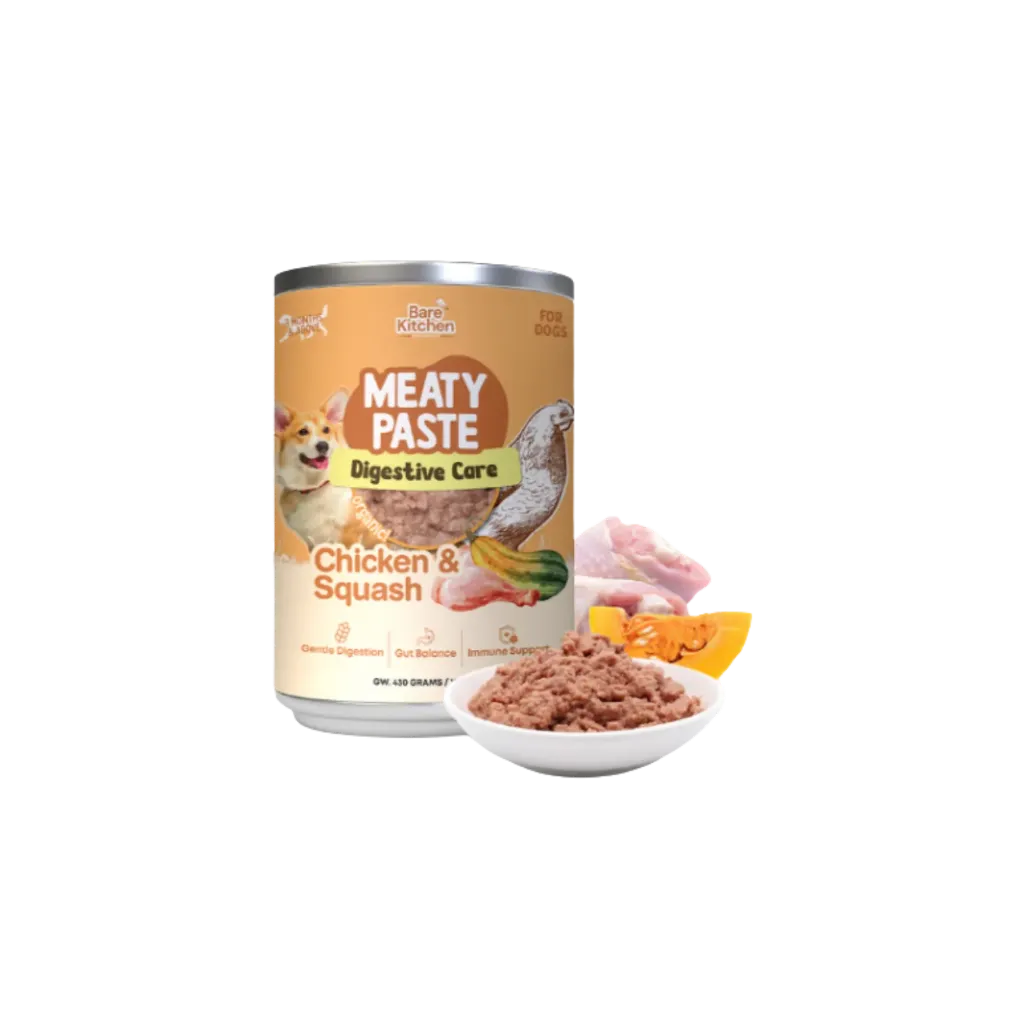 Bare Kitchen Organic Meaty Paste Food - 430g (Digestive Care)