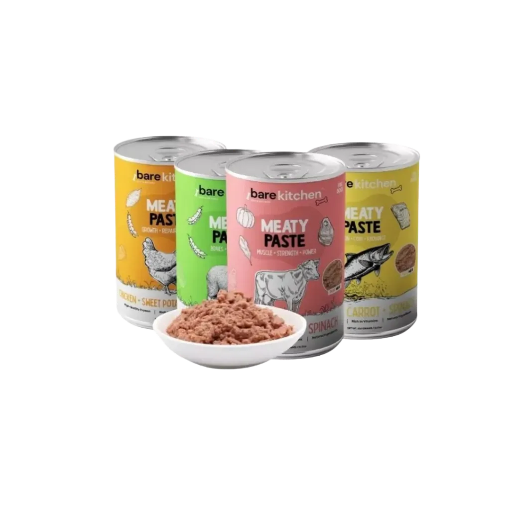 Bare Kitchen Premium Organic Meaty Wet Paste Food Recipe - 430g