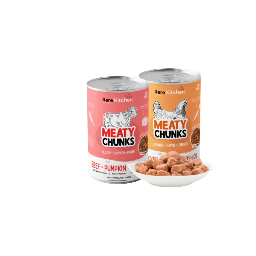 Bare Kitchen Premium Organic Wet Food Chunks Recipe Canned - 430g