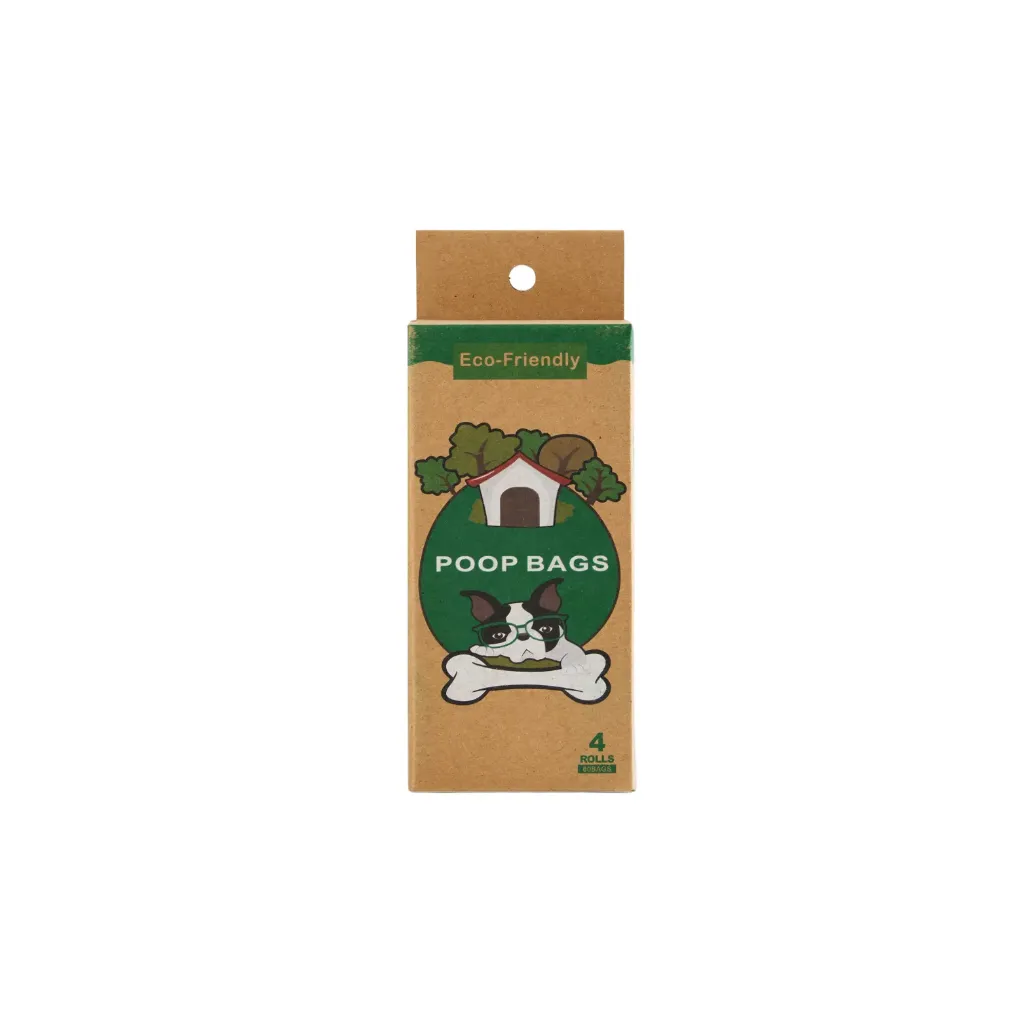 Eco-Friendly Poop Bag - 4 Rolls