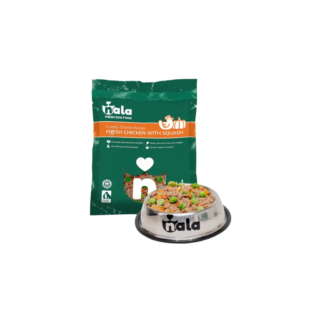 Nala Cuddly Charlie Recipe Fresh Chicken With Squash - 200g