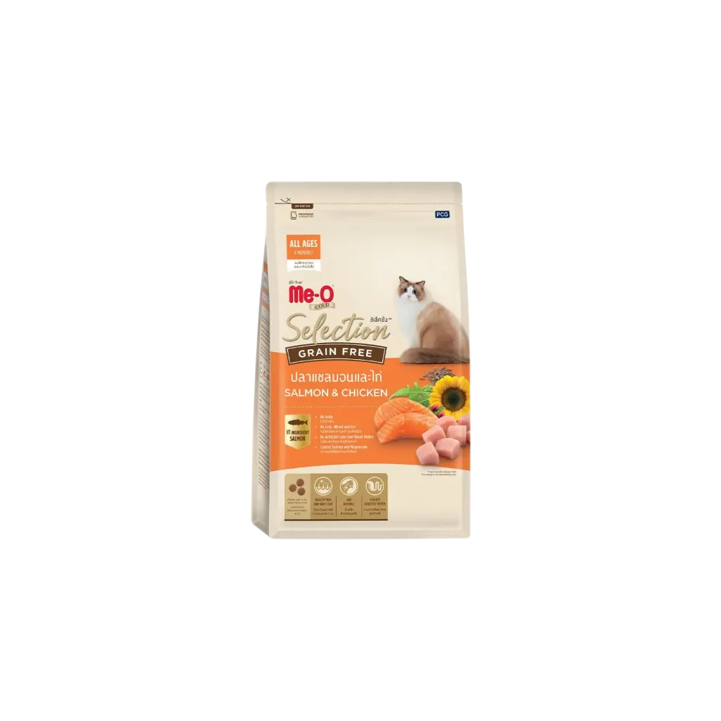 Me-O Gold Selection Grain Free Salmon & Chicken - 1.2kg
