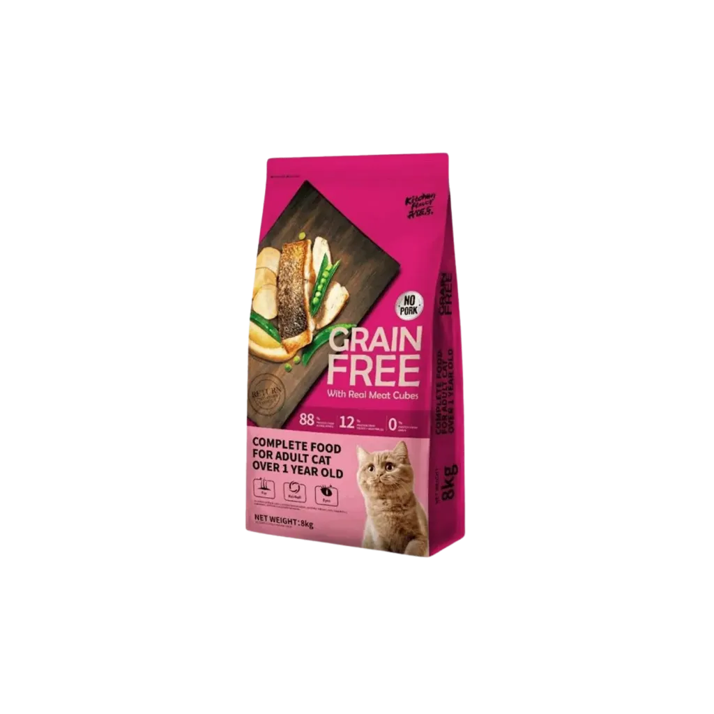 Kitchen Flavor Grain Free Complete Food For Adult Cat Over 1 Year Old - 1.5kg