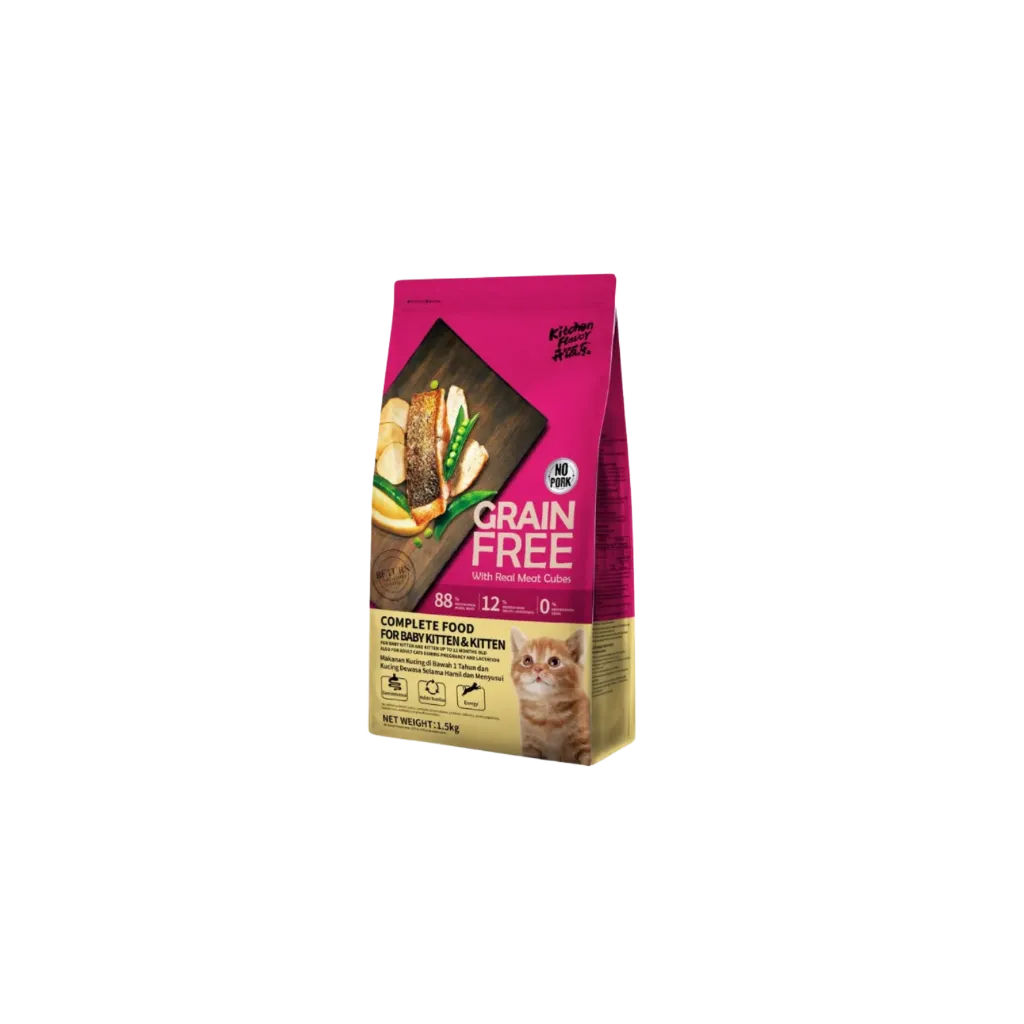 Kitchen Flavor Grain Free Complete Food For Baby Kitten & Kitten - 1.5kg