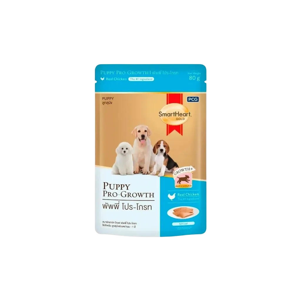 SmartHeart Gold Puppy Pro-Growth Wet Dog Food - 80g