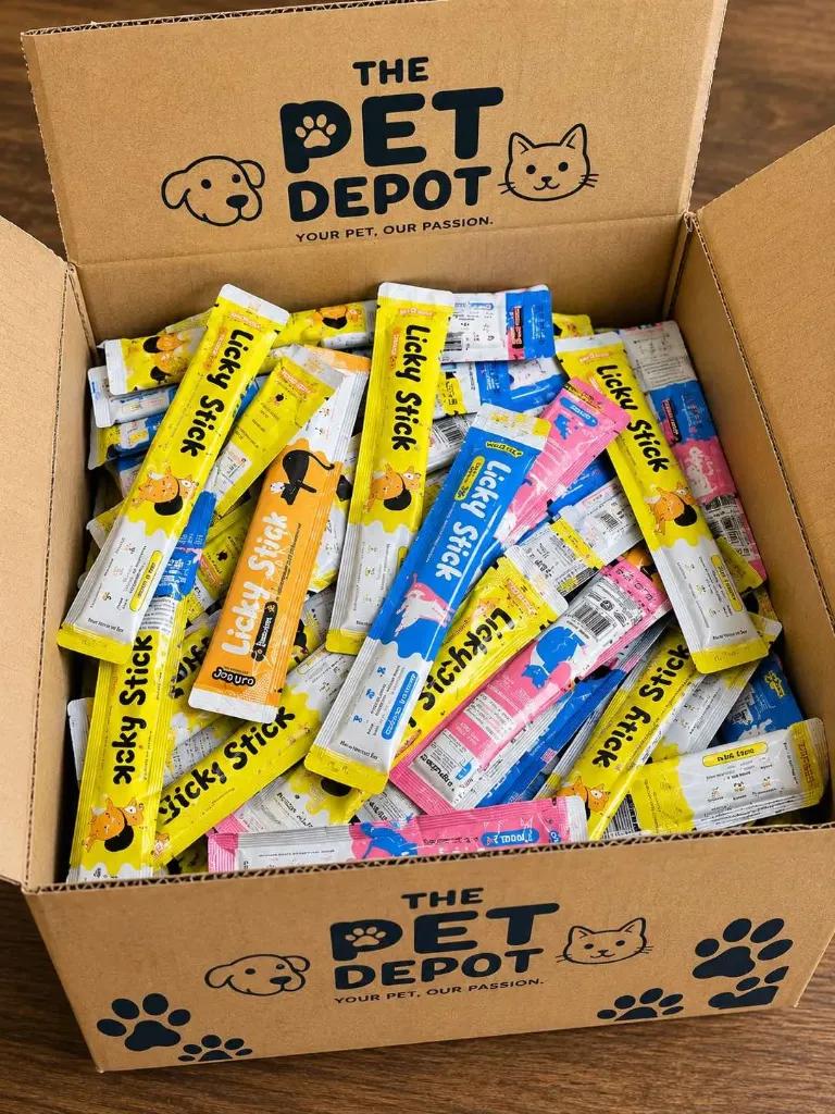 Wild Cat Licky Sticks Assorted Flavor - 16g