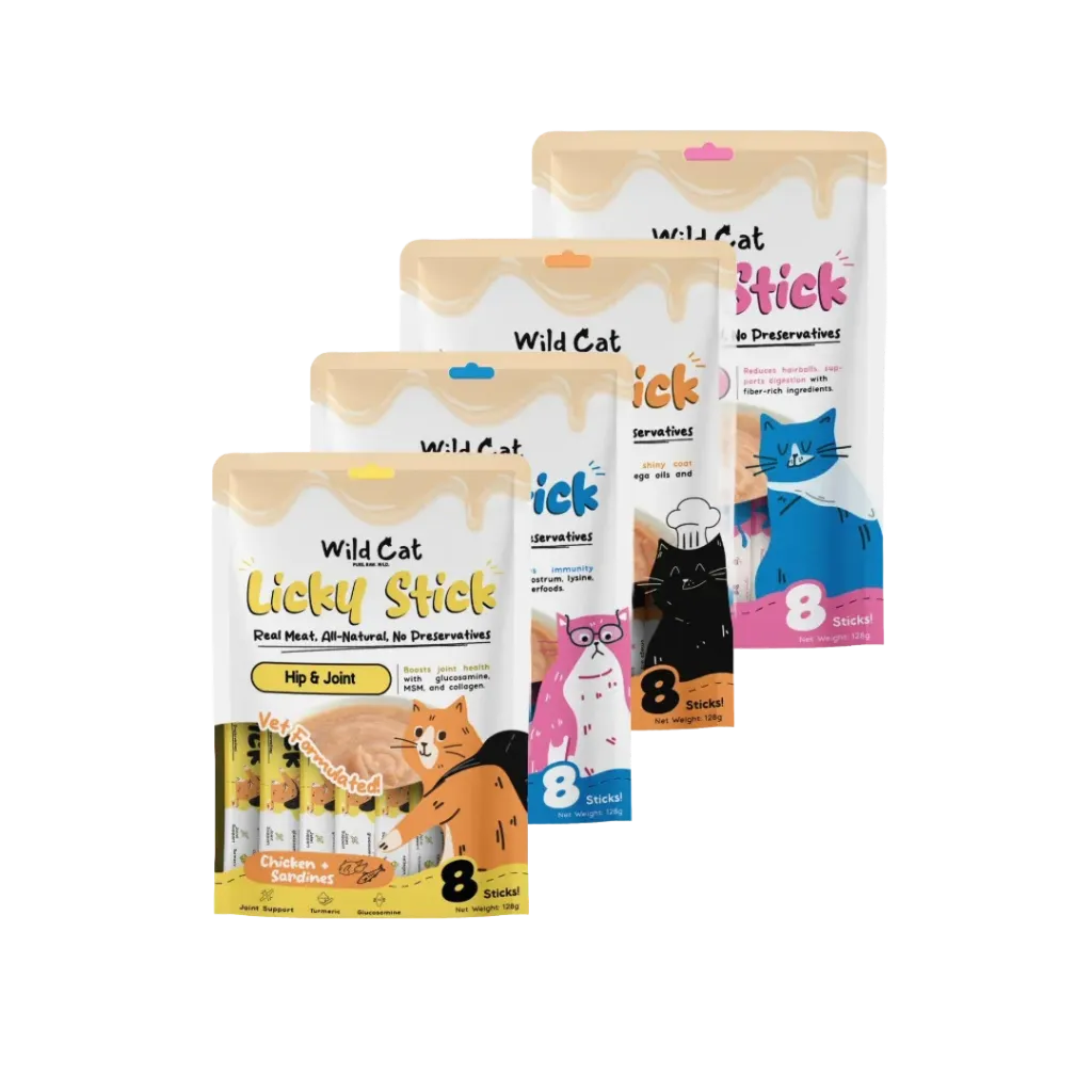 Wild Cat Premium Licky Stick - 16gx8