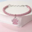 Elegant Assorted Pet Paw Necklace