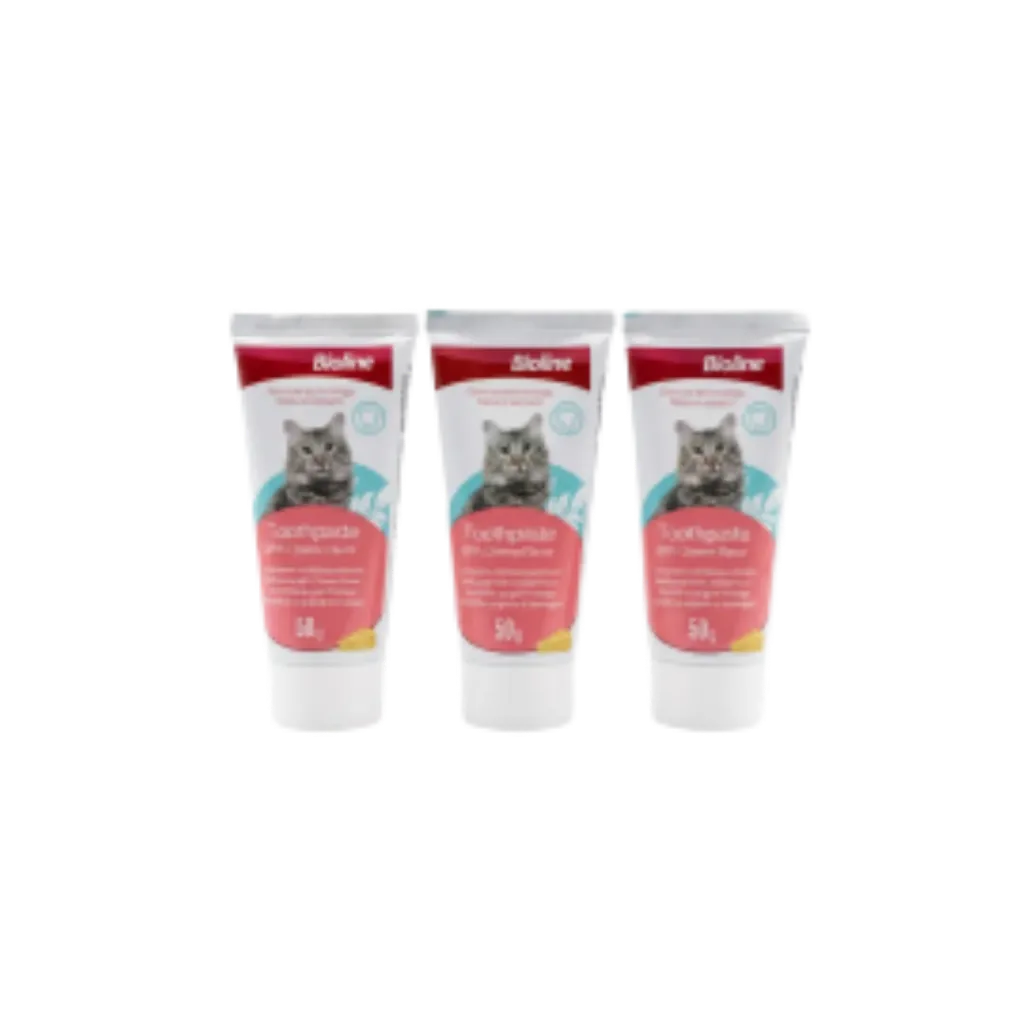 Bioline Toothpaste With Cheese Flavor For Cat - 50g