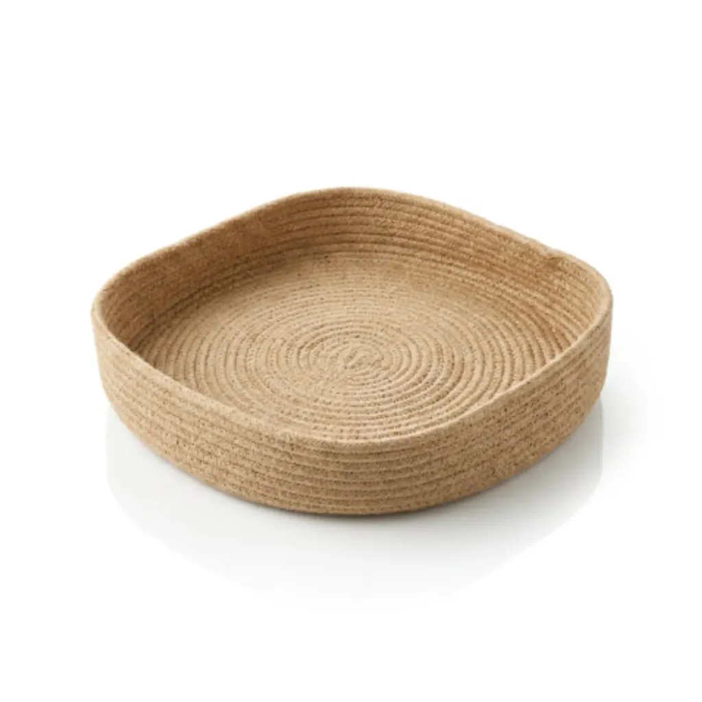 Rattan Woven Cat Bed