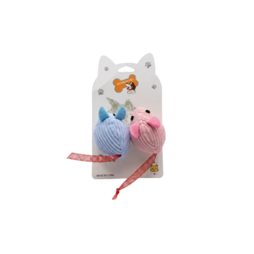 Mice Pet Cat Toy - 2pcs