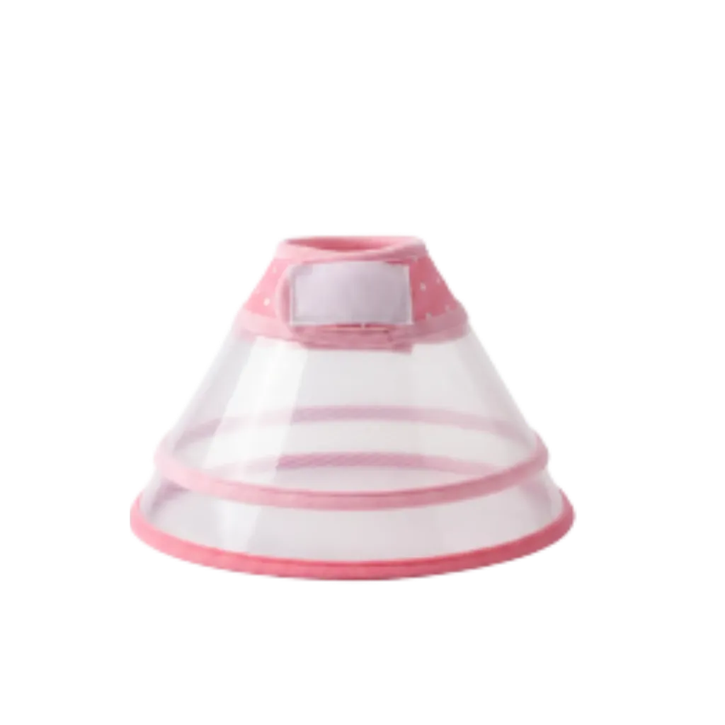 Pink Elizabethan Collar - Medium