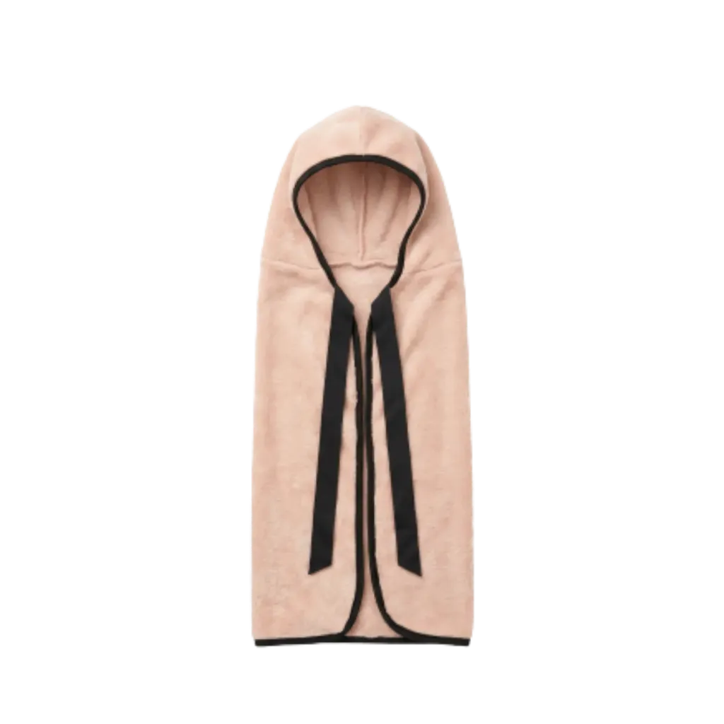 Plush Pink Hooded Bathrobe For Pet