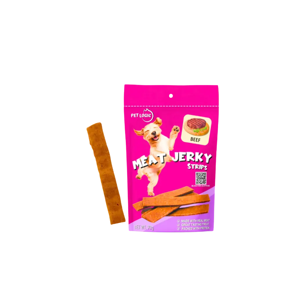 Pet Logic Meat Jerky Strips - 70g