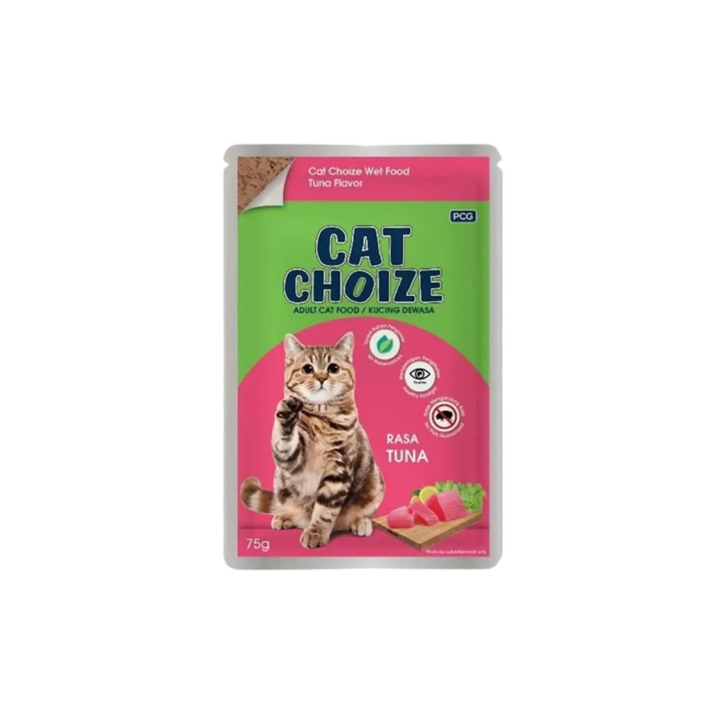Cat Choize Adult Pouch Wet Cat Food - 75g (Tuna)