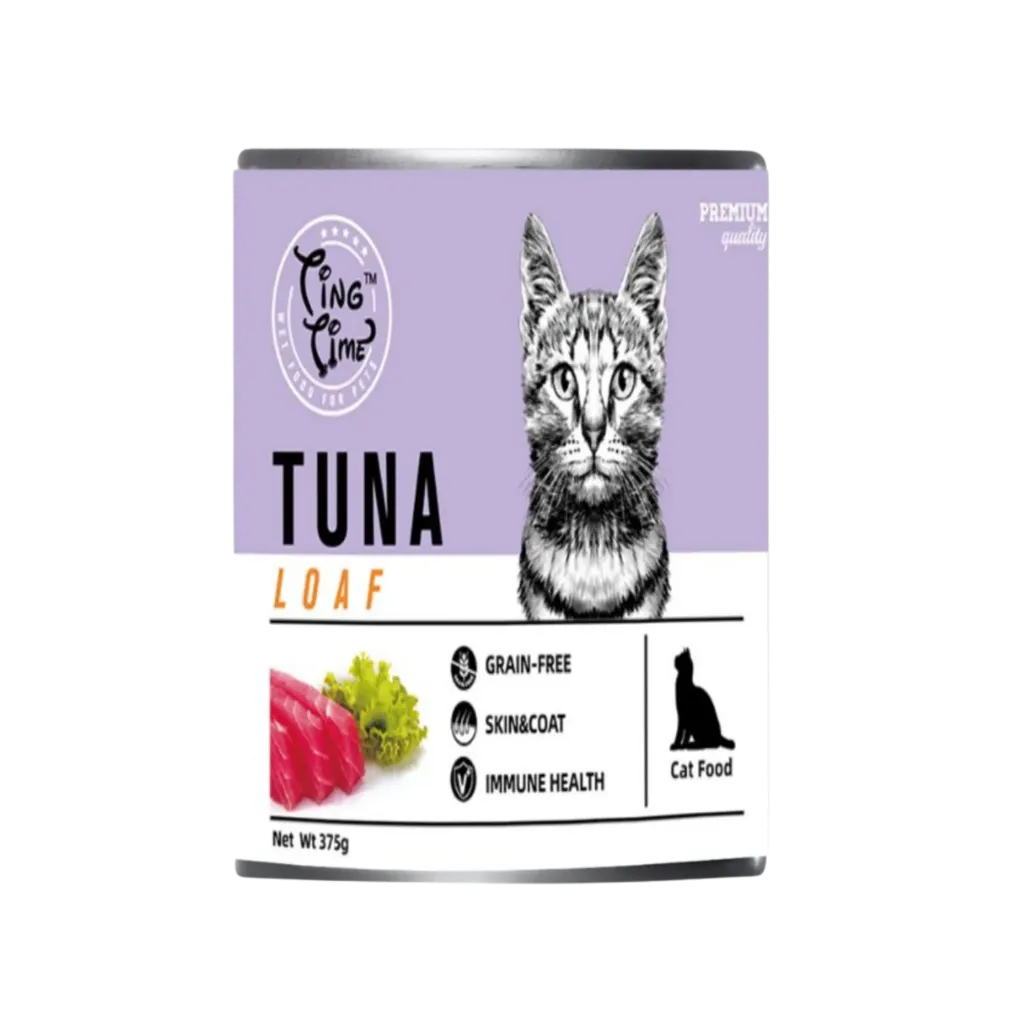 Ting Time Premium Loaf Cat Food - 375g