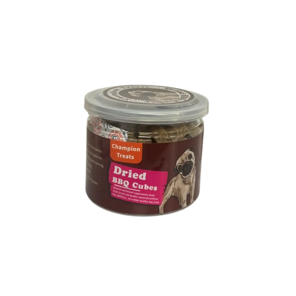 Champion Dog Dried Cubes Treats - 160g