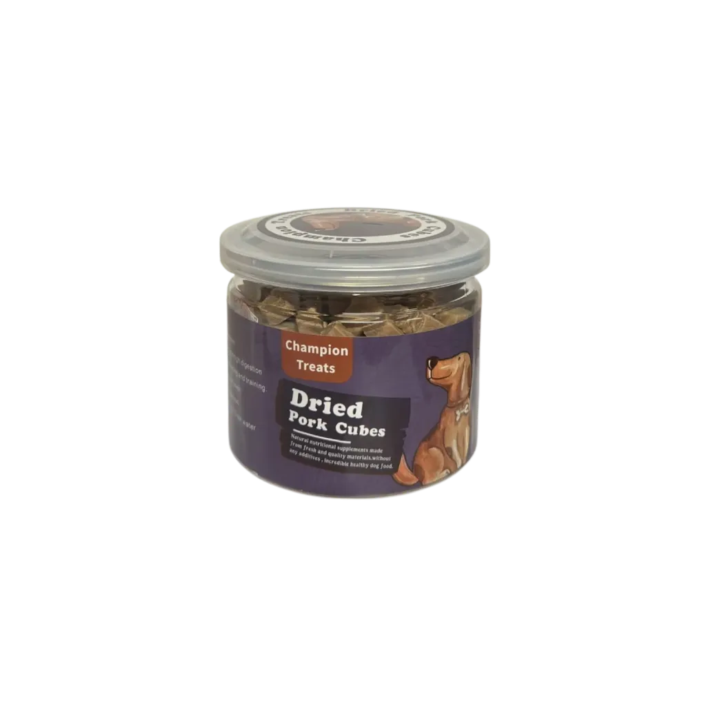 Champion Dog Dried Cubes Treats - 160g