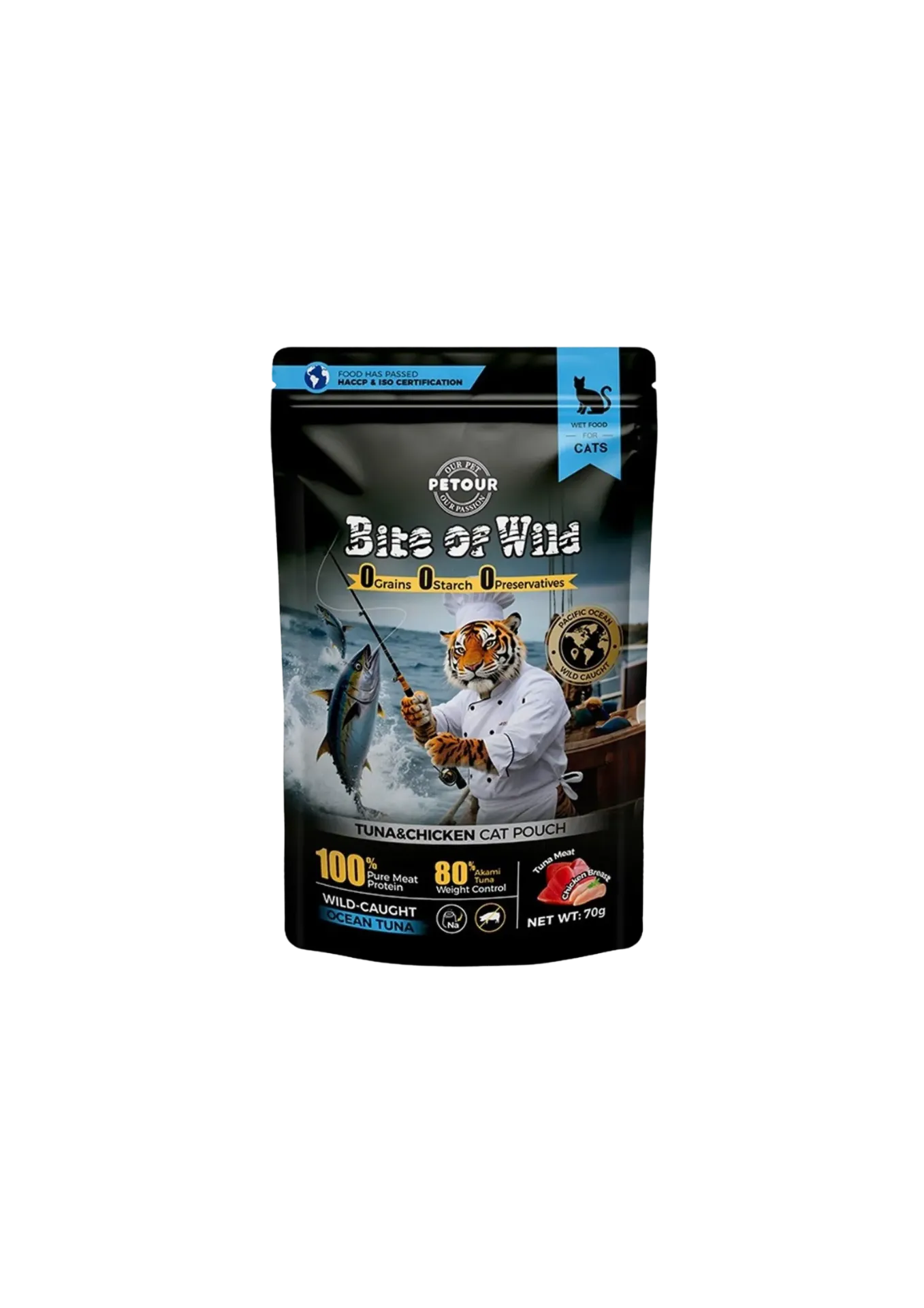 Bite of Wild Cat Pouch - 70g