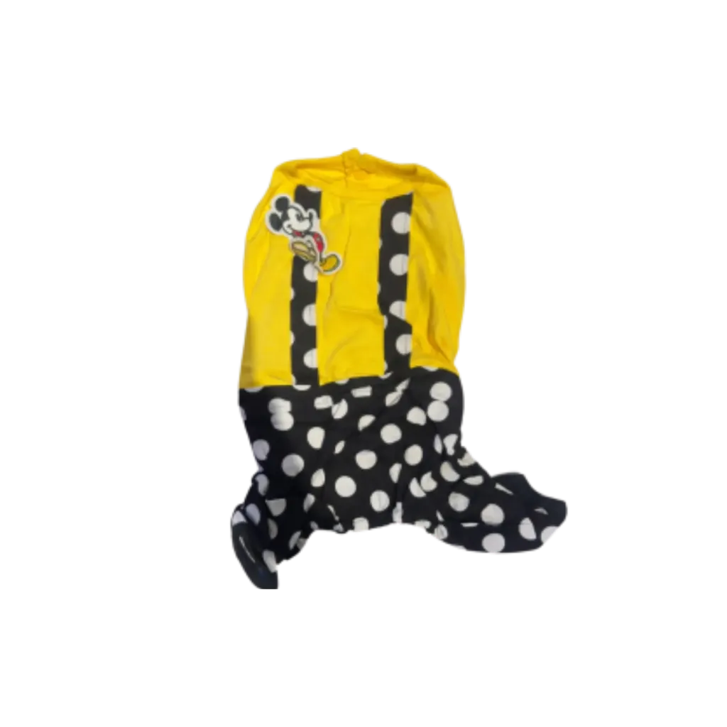 Yellow Mickey Mouse Pet Clothes - Large
