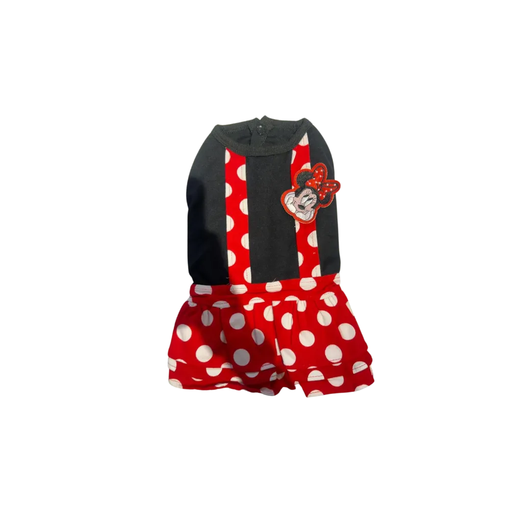 Red Mickey Mouse Pet Clothes (M)