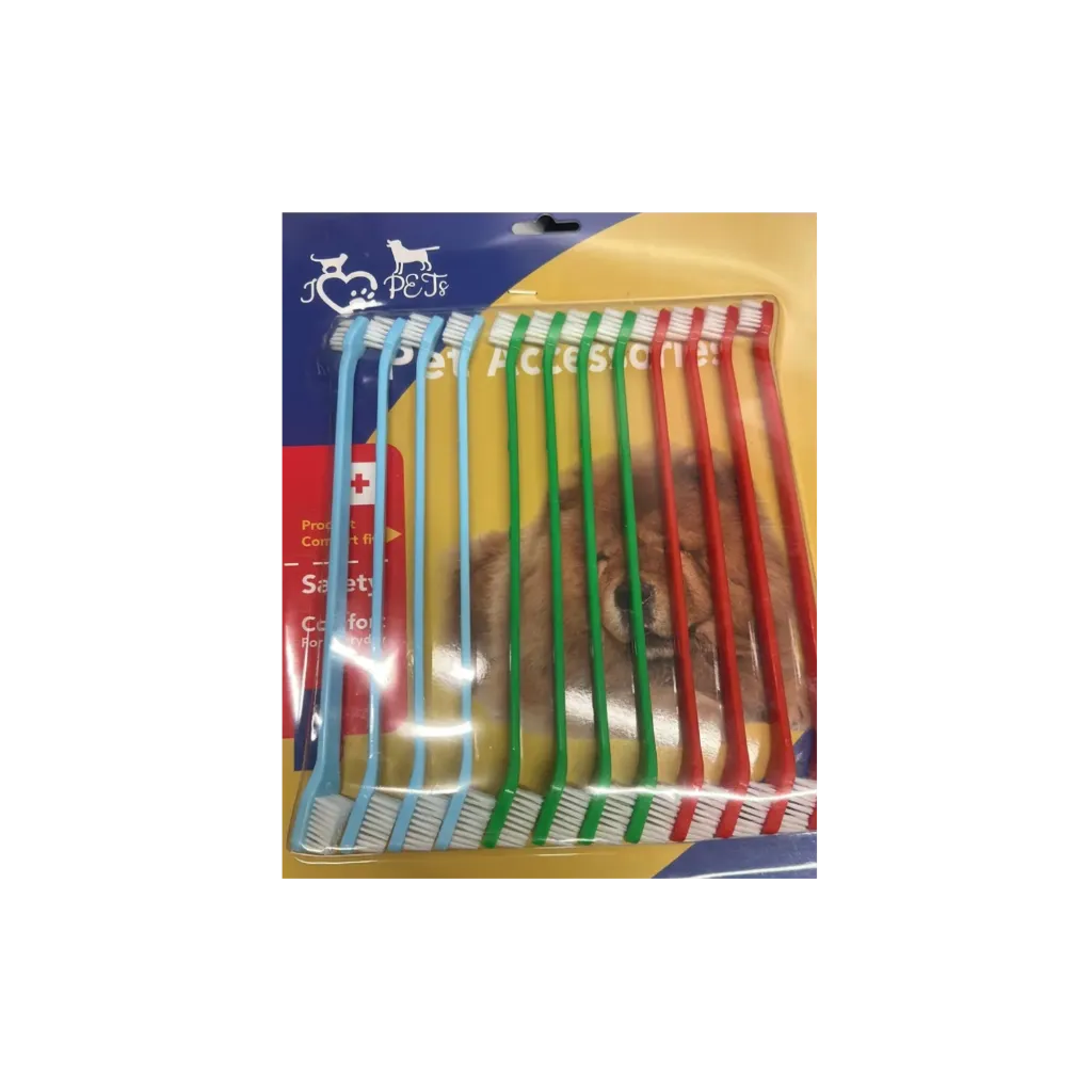 Double Sided Toothbrush For Dog