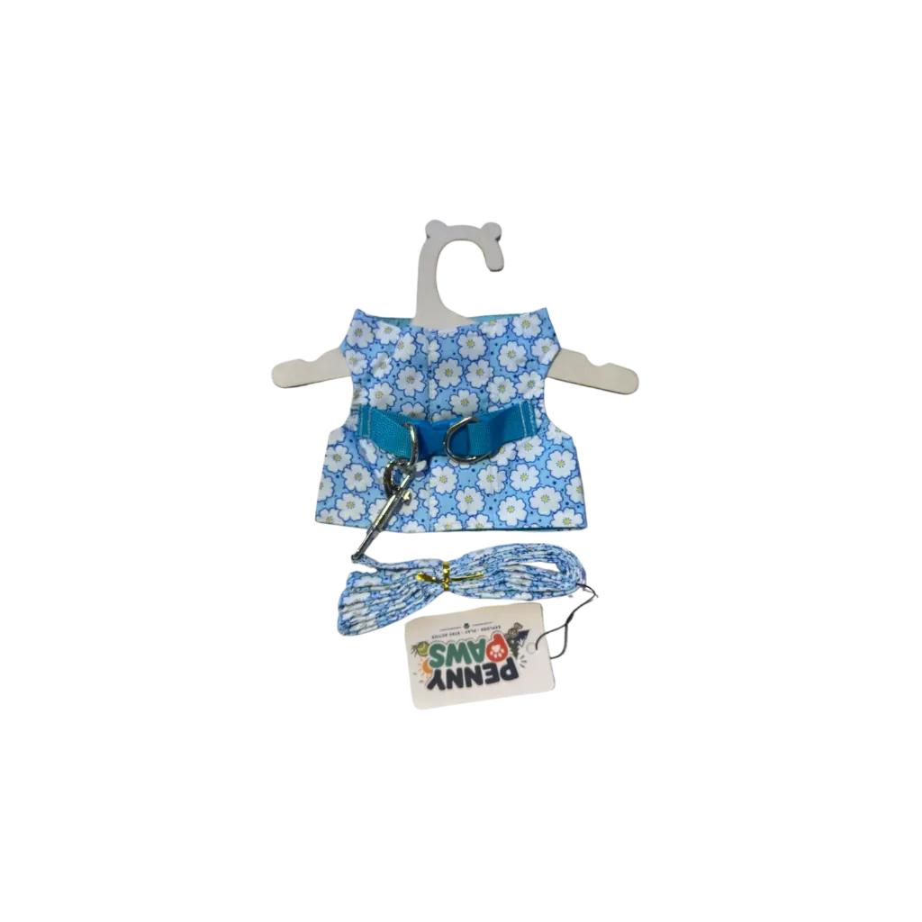 Penny Paws Pet Adjustable Harness Leash - Small