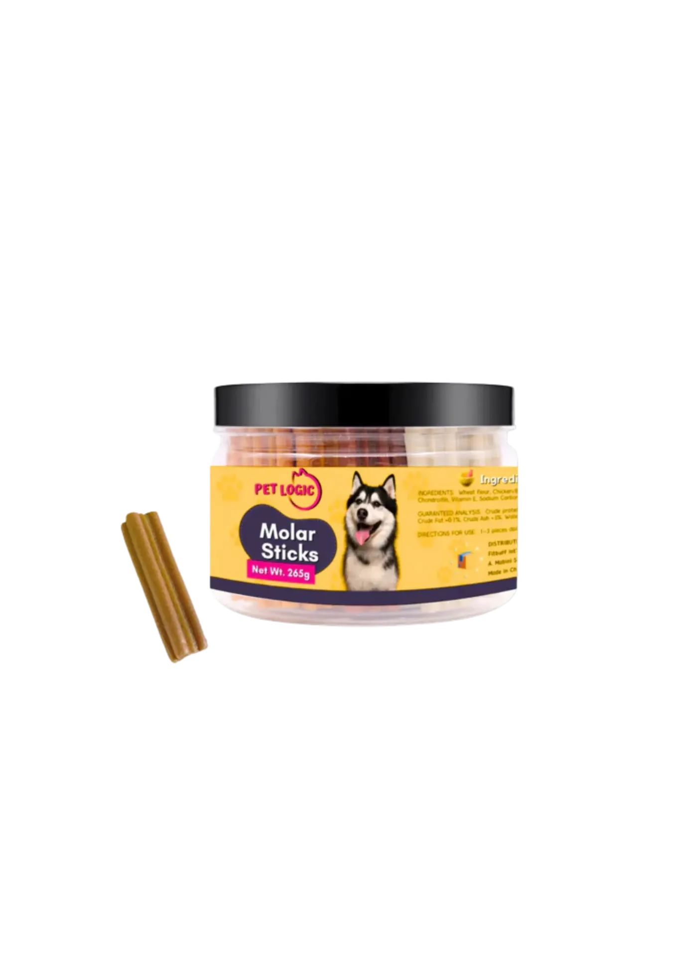 Pet Logic Dental Molar Sticks - 265g (Beef)