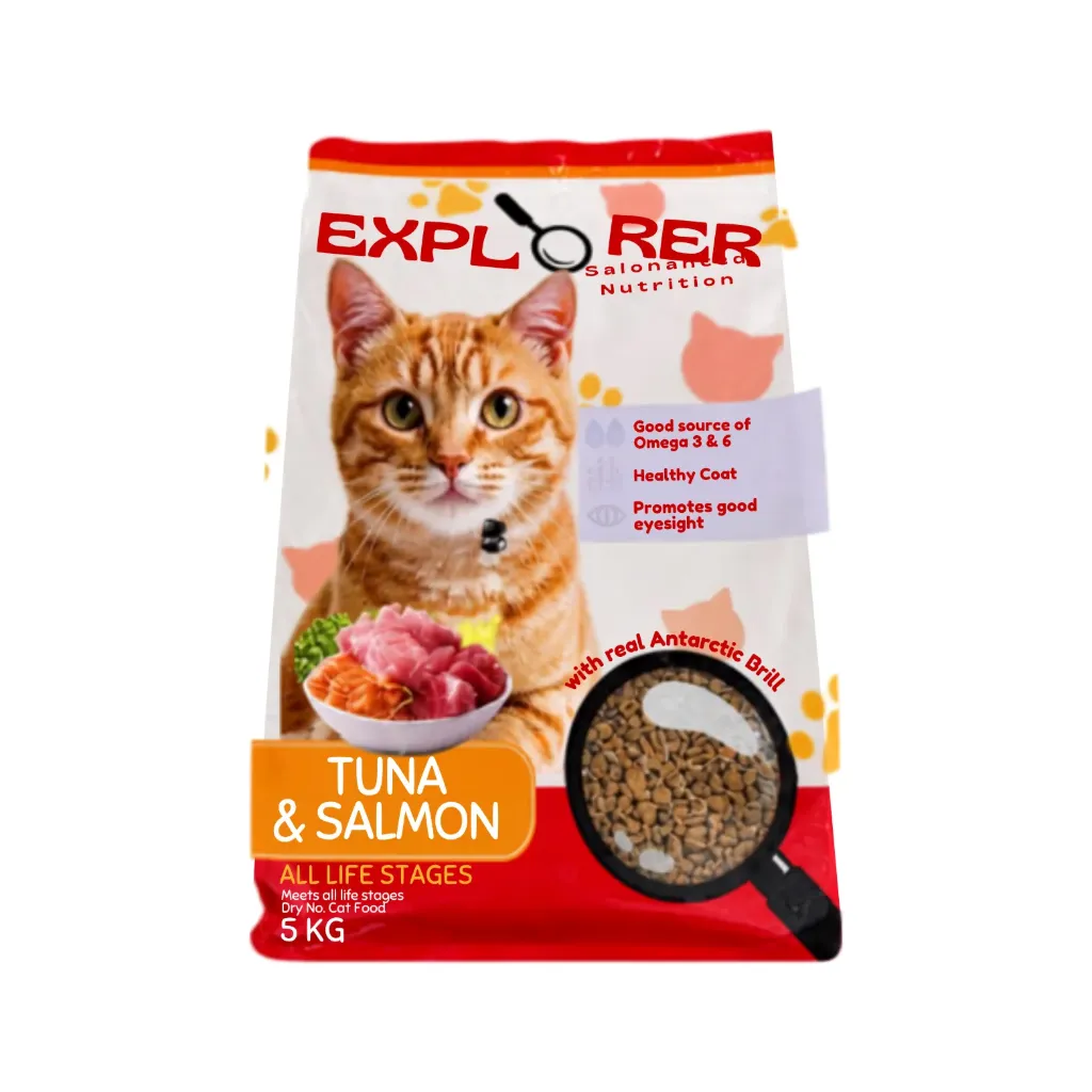 Explorer Dry Cat Food Tuna & Salmon – 5kg