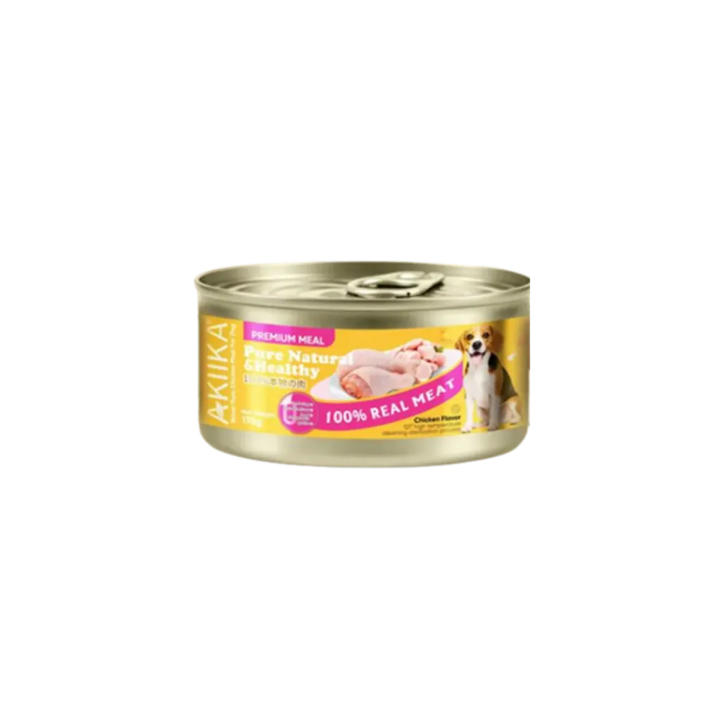 Akiika Real Meat Canned Dog Food – 170g