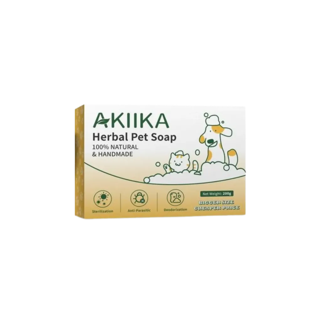 Akiika Herbal Pet Soap - 200g