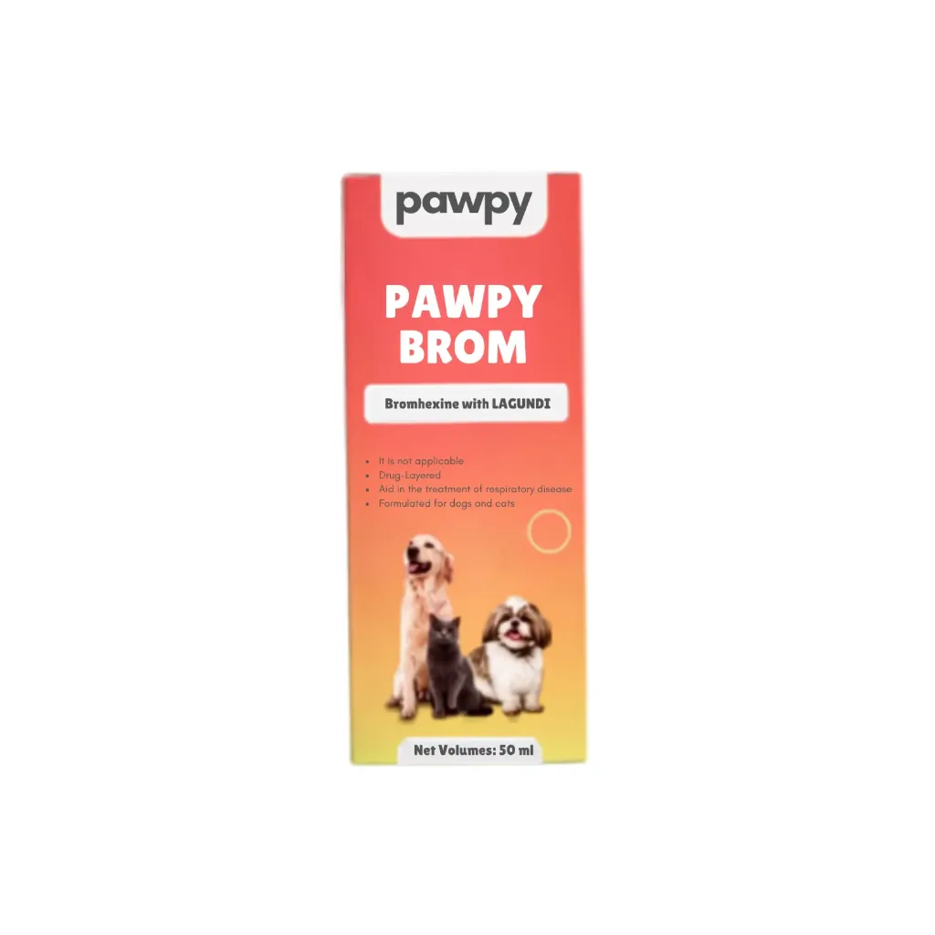 Pawpy Brom Bromhexine with Lagundi - 60ml
