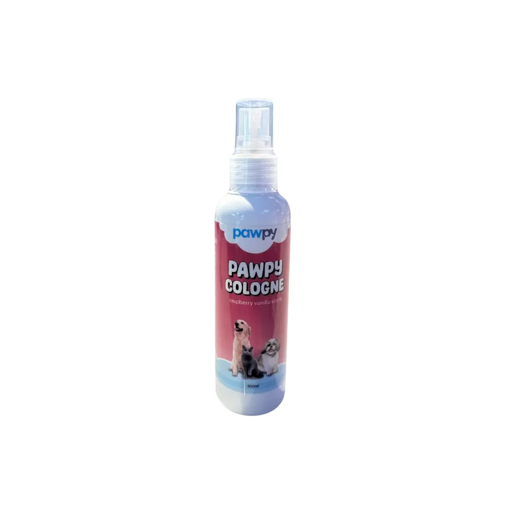 Pawpy Cologne Raspberry Vanilla Scent - 100ml