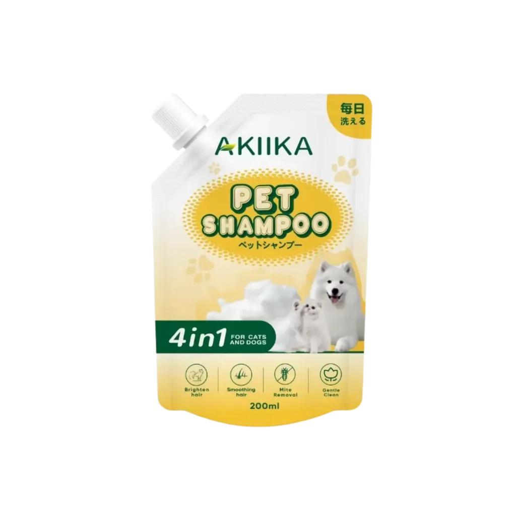Akiika 4-in-1 Pet Shampoo - 200ml