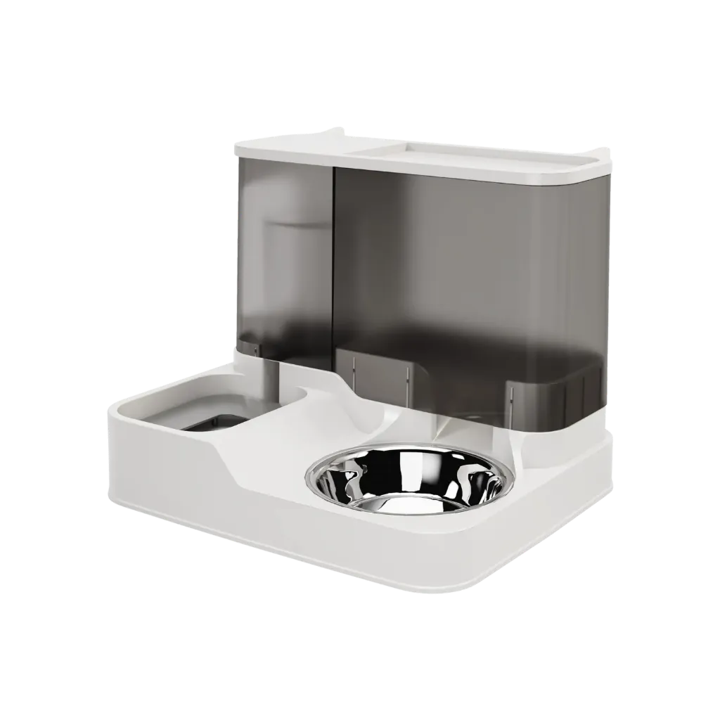2-in-1 Automatic Pet Feeder And Water Dispenser