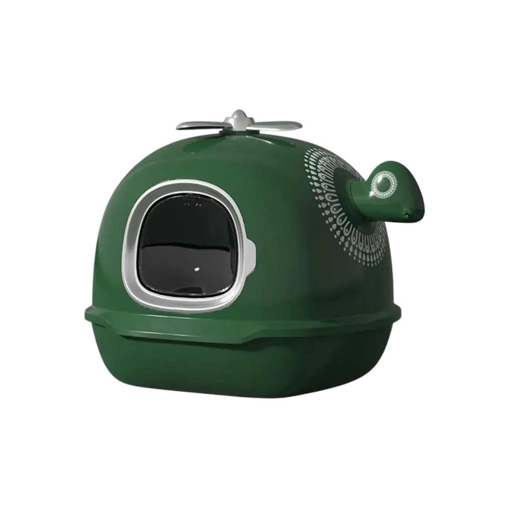 Helicopter Enclosed Pet Litter Box