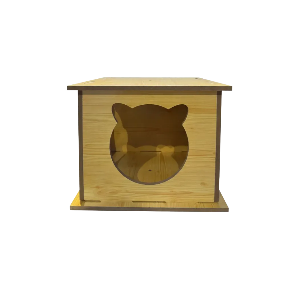 Wooden Cat House