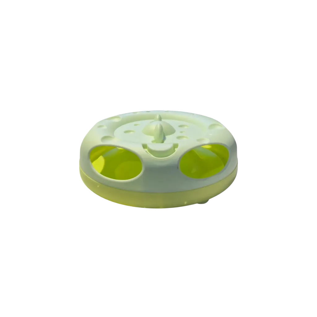 Plastic Turntable Teaser Toy for Pets