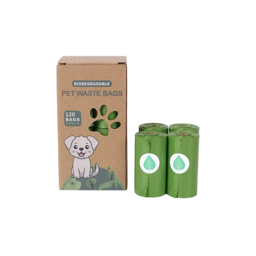 Eco-Friendly Poop Bag Set -  8 Rolls